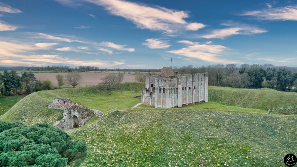 Castle Rising Left Side View