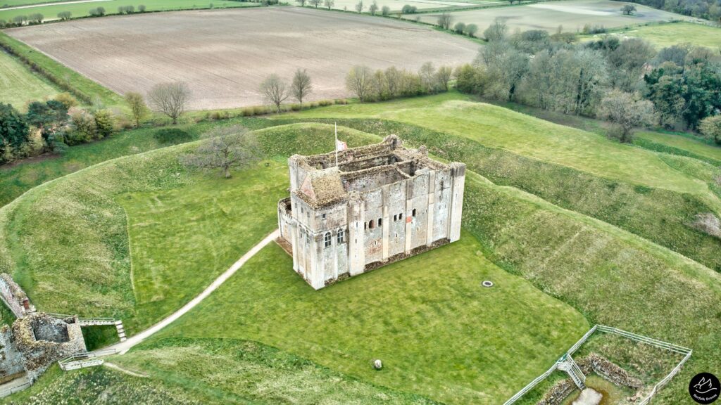 Castle Rising Far Top View