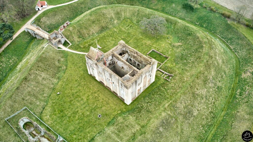 Castle Rising Top View
